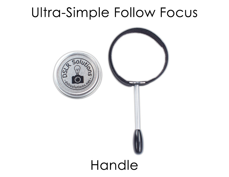 UltraSimple Follow Focus — DSLR Solutions Camera Gear for Filmmakers